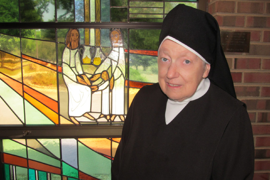 Sr-Mary-Elizabeth Sister Anthony - Sister at St. Patrick's Residence.